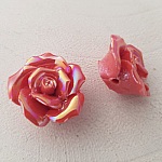 Fayence-Blume 20 mm N°02-05 Rose