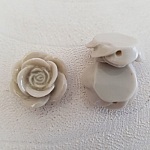 Synthetische Blume 17 mm N°04-05 Hellgrau