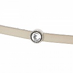 06 mm Schlaufe aus Zamak N°09 Silber