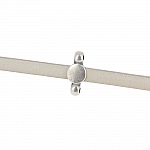 06 mm Schlaufe aus Zamak Nr. 27 Silber