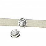 10 mm Zamak-Schlaufe Nr. 28 Silber