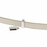 10 mm Zamak-Schlaufe Nr. 20 Silber