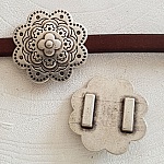 13 mm Schlaufe aus Zamak N°10 Silber