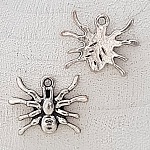 Spinne Nr. 02 Silber Charm
