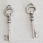 Breloque Clef N°40 Argent