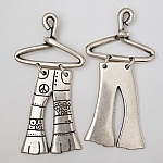 Pantalon Charm Nr. 01 aus Zamak