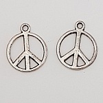 Peace & Love Charm N°04 Silber 