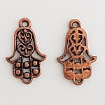 Hamsa Handform Charm N°02 Bronze
