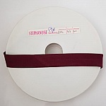 Unifarbenes Schrägband für alle Textilien 1 Meter Kragen 98 Bordeaux