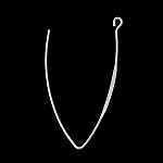 Ohrringhalter im Furcula-Stil Silber Nr. 01 x 10 Paare