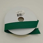 Unifarbenes Schrägband für alle Textilien 1 Meter Hals 3 Dunkelgrün