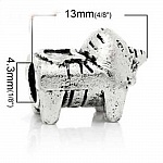 Perle Nr. 1008 Tier Silber