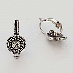 Halter Ohrring Dormeuse N°103-02 x 1 Paar Silber