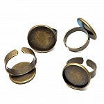 1 support bague plateau de 20 mm Bronze N°003