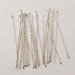 Tige / clou 60mm à tête plate argent Vieilli x 10 pièces