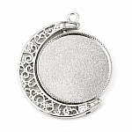 Support cabochon 25 mm rotatif N°01 argent
