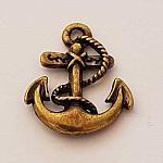 Breloque ancre N°07 Vieil Or