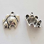 Breloque Éléphant N°09 Argent