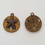 Breloque Etoile De Mer N°07 Bronze