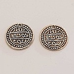 Breloque Médaille pièce 17 mm Argent-08