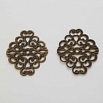 Estampe N°07 Feuille Bronze 37 x 30 mm