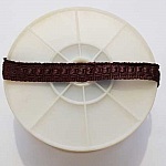 Ruban Galon Marron 12 mm N°02