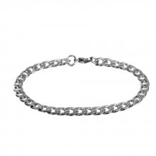 Armband N°04 aus 304 Edelstahl, 20,5 cm lang