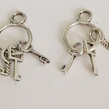 Schlüsselanhänger N°01 Silber