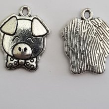 Schweinchen Charm Nr. 01 X 1 Stück