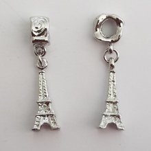 Eiffelturm Charm x 2 Stück