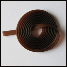 1 Meter Pvc-Flachband 5.8 x 1.9 mm Caramel