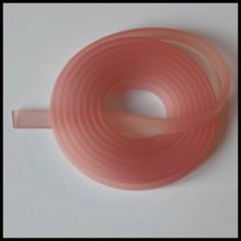 1 Meter PVC-Flachband 5.8 x 1.9 mm Altrosa