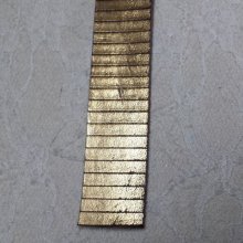 Leder Rectangle Gold 20 mm x 20 cm