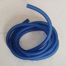 1 Meter Pvc-Hohlfaserschnur 6,5 mm Dunkelblau