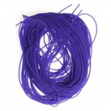 1 Meter 1,5 mm PVC-Faden Violett.