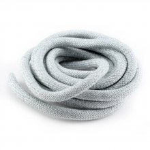 40 cm Kletterseil rund 10 mm Silber