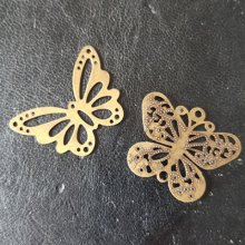 Filigraner Stempel Bronze Schmetterling Nr. 06
