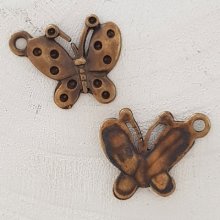 Schmetterling Charm Nr. 14 Bronze