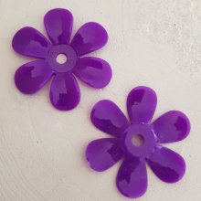 Synthetische Blume Nr. 01 Violett