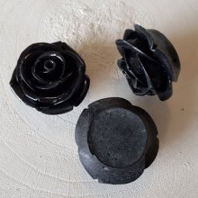 Synthetische Blume Nr. 02-08 schwarz
