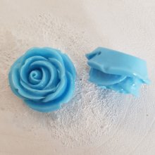 Synthetische Blume N°03-15 Himmelblau