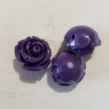 Synthetische Blume 13 mm N°03-26 Violett