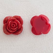 Synthetische Blume 20 mm N°05-11 Rot