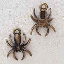 Spinne Nr. 01 Bronze Charm