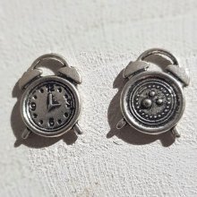 Charm Mechanismus Uhr N°09 Silber