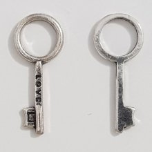Schlüsselanhänger N°33 Silber