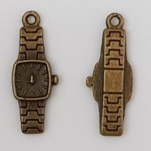 Armbanduhr Charm Nr. 01 Bronze