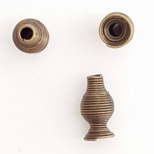 Coupelle Cone calotte Spirale N°10 Bronze.