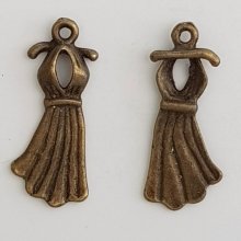 Pin-up-Kleid Charm Nr. 03 Bronze