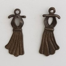 Pin-up-Kleid Charm Nr. 03 Kupfer